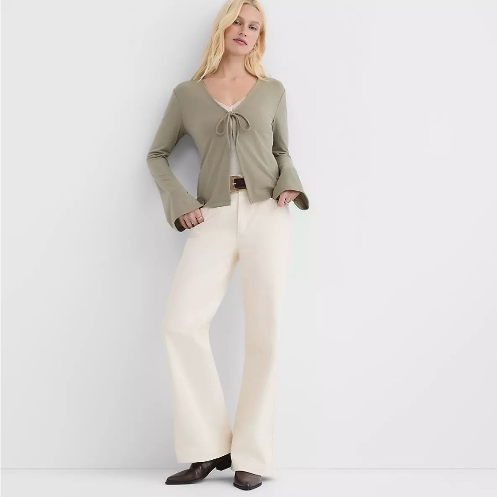 Loft wide leg jeans